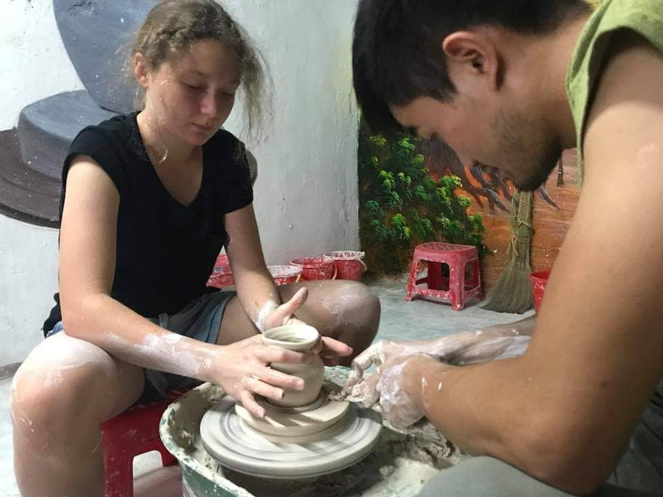 Interested with pottery work shop