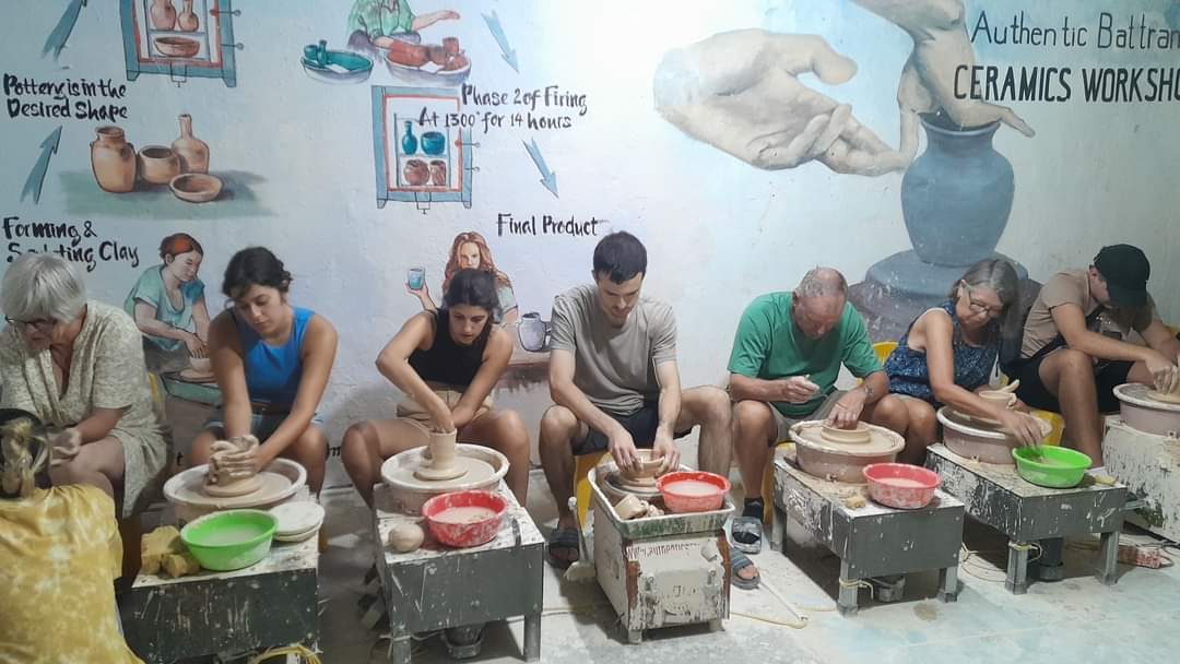 Authentic bat trang ceramics pottery class