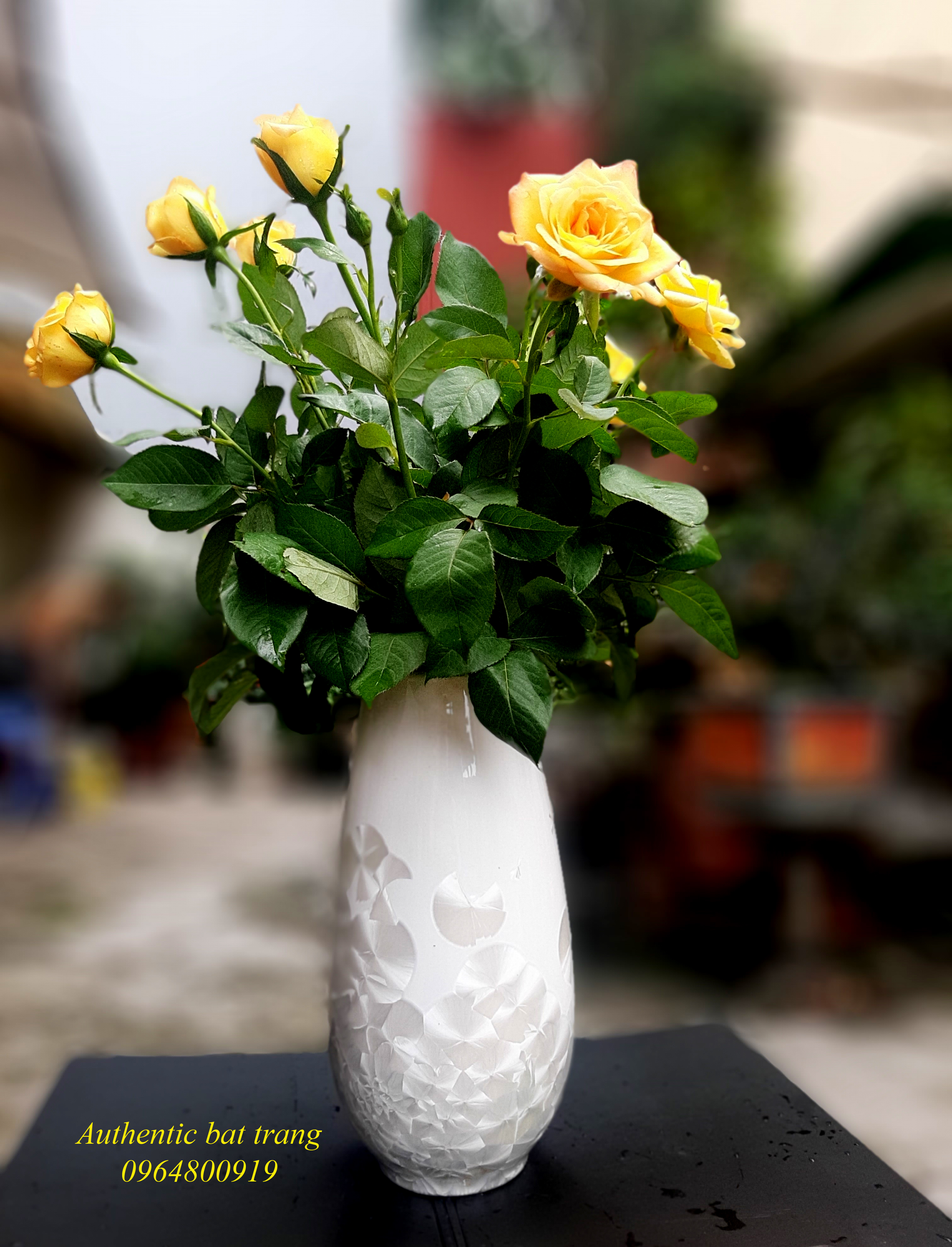  ceramics vase- bình cắm hoa size lớn trang trí phòng khách, phòng ăn