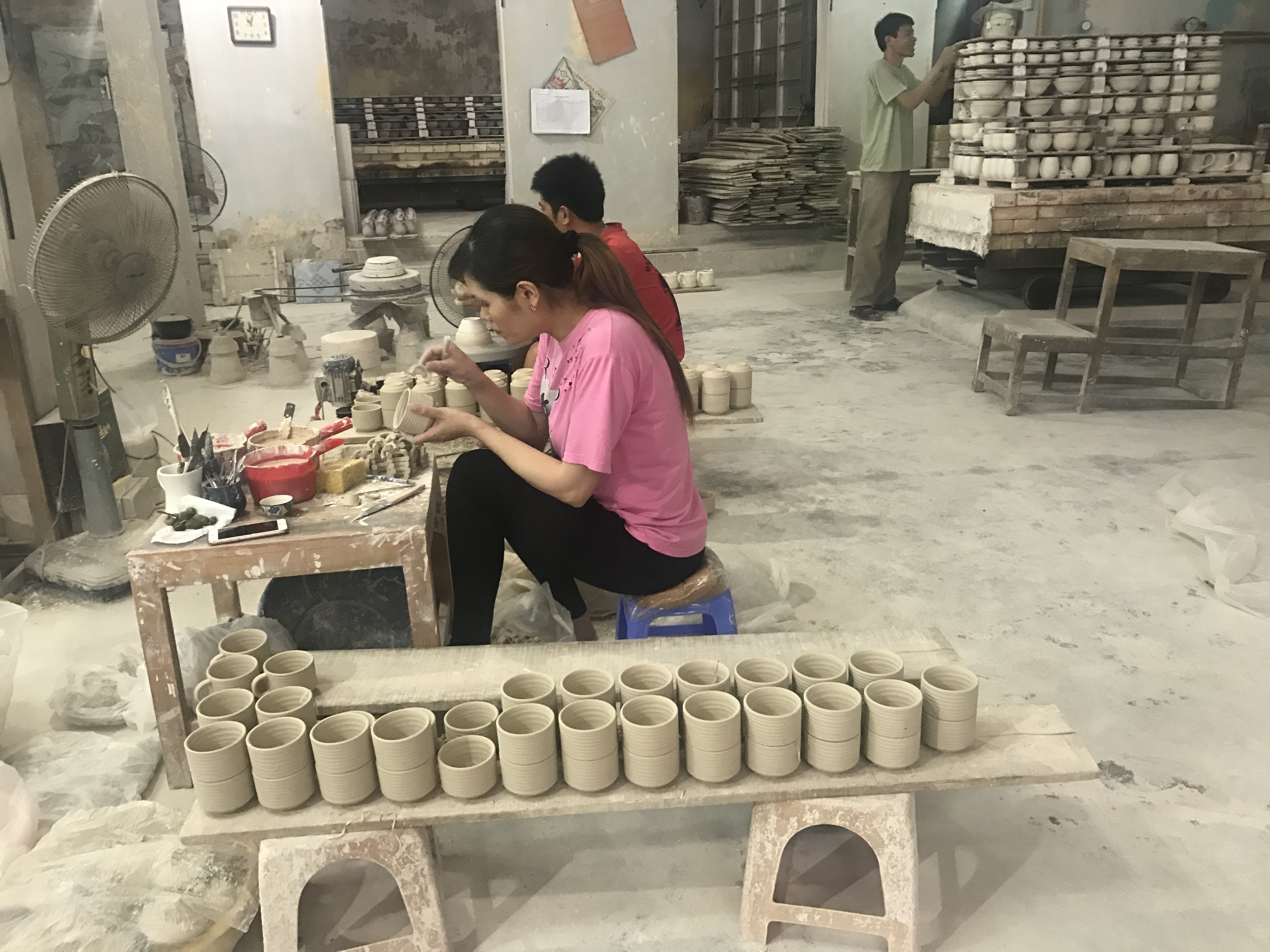 Bat trang ceramics factory - handmade ceramcis