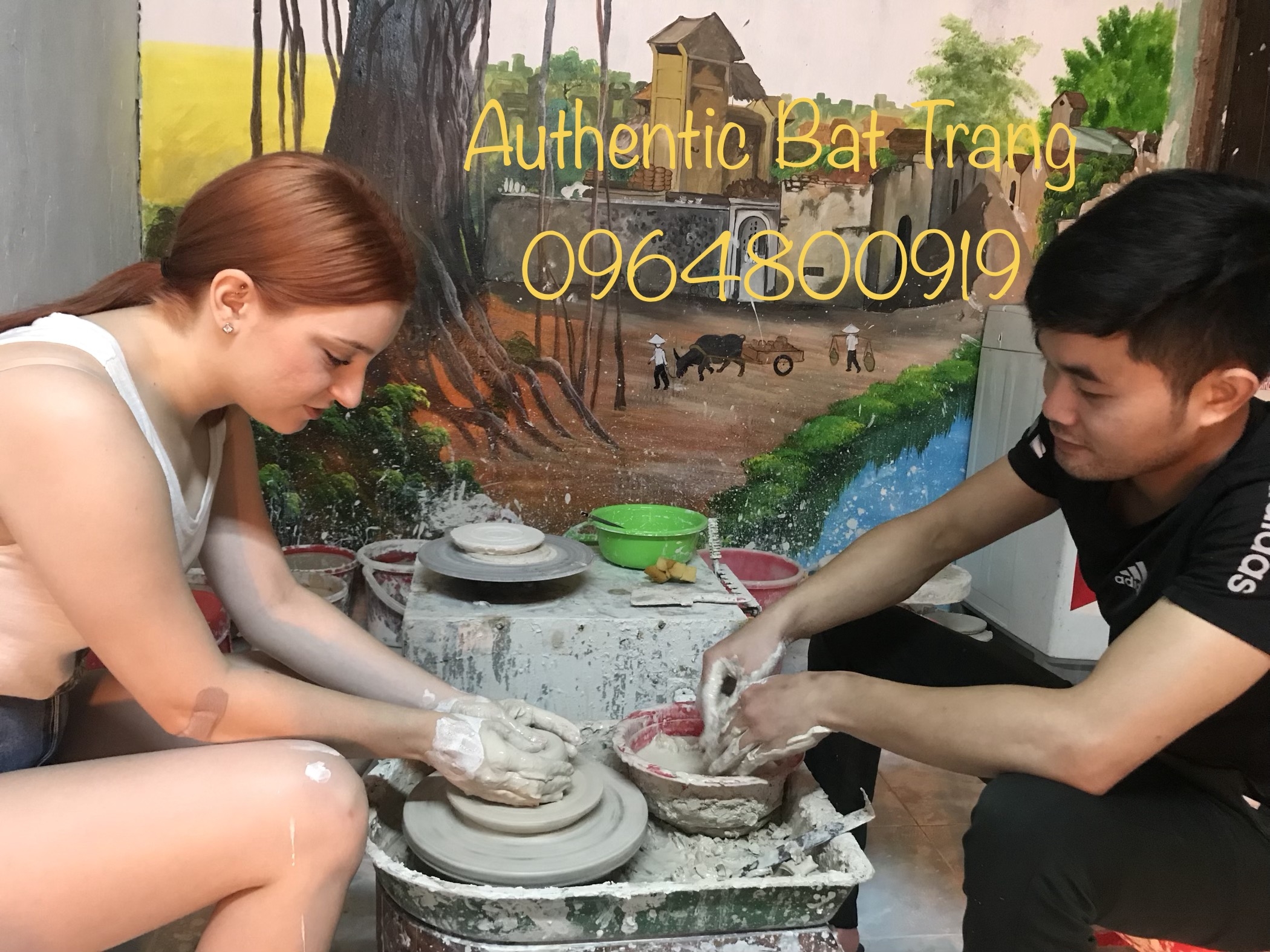The best experience of my Vietnam holiday with authentic bat trang - pottery class 