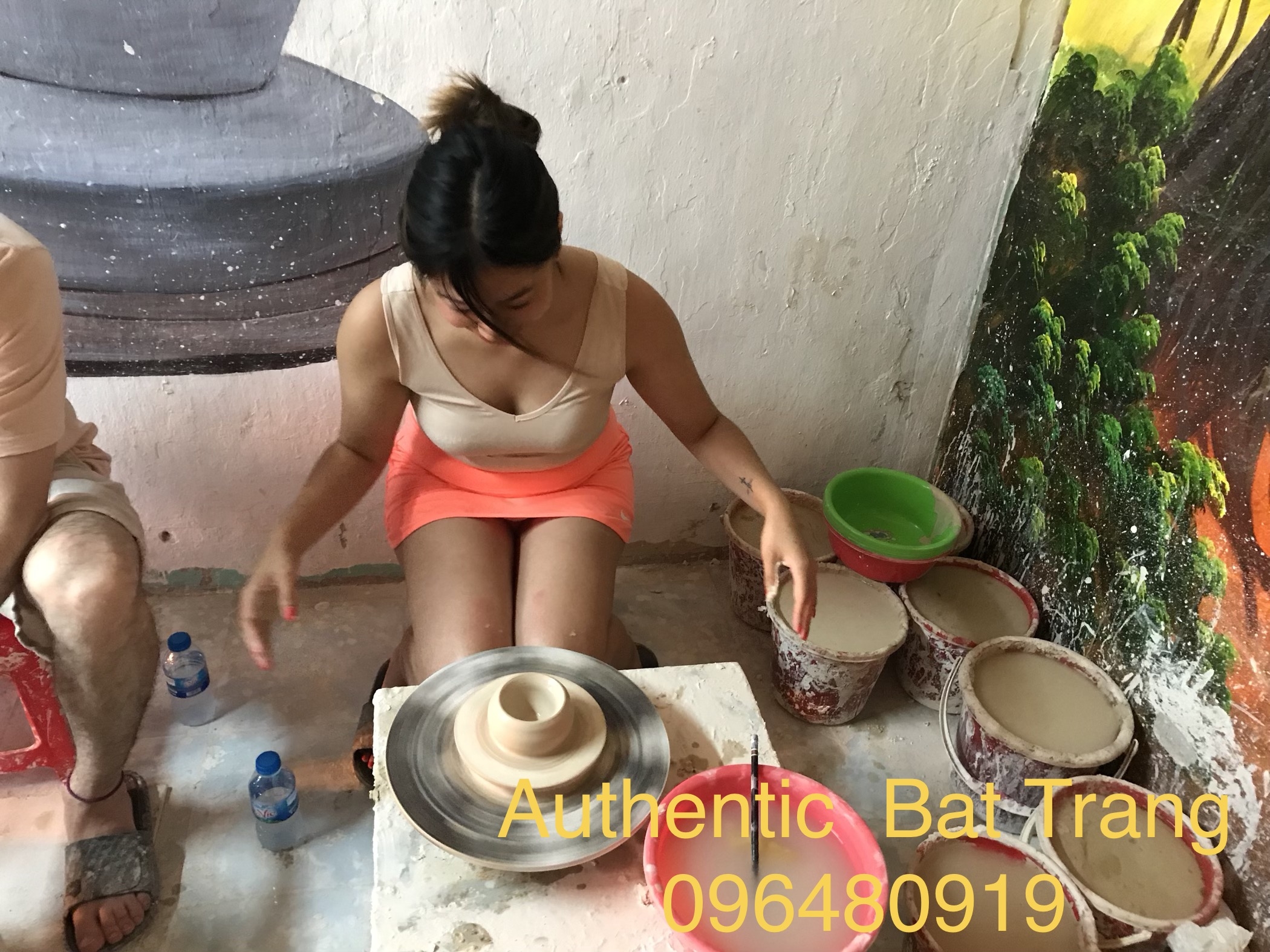 So fun to create with products with authentic bat trang workshop