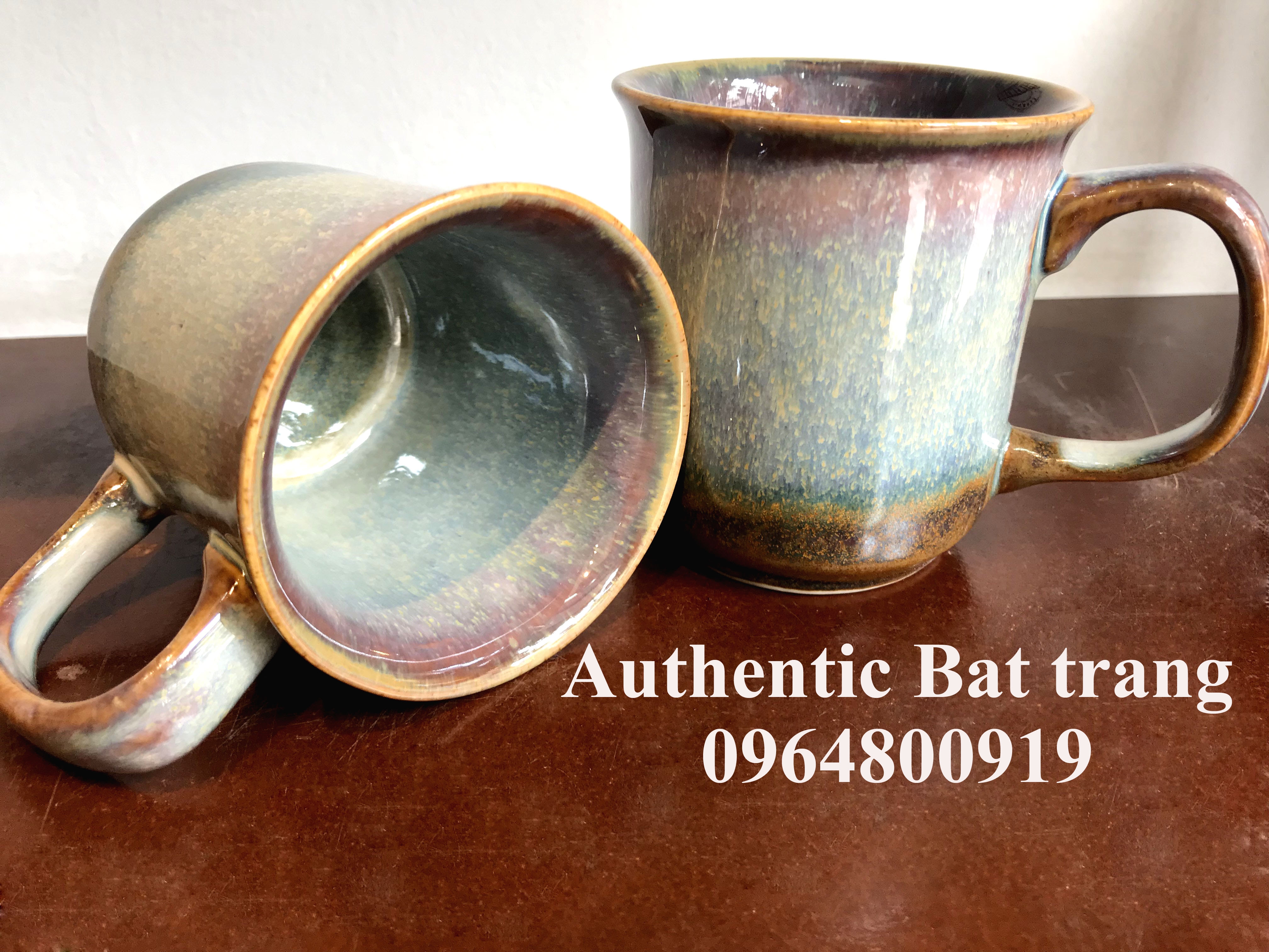 Cốc Uống trà sang chảnh - made by Authentic Bat trang