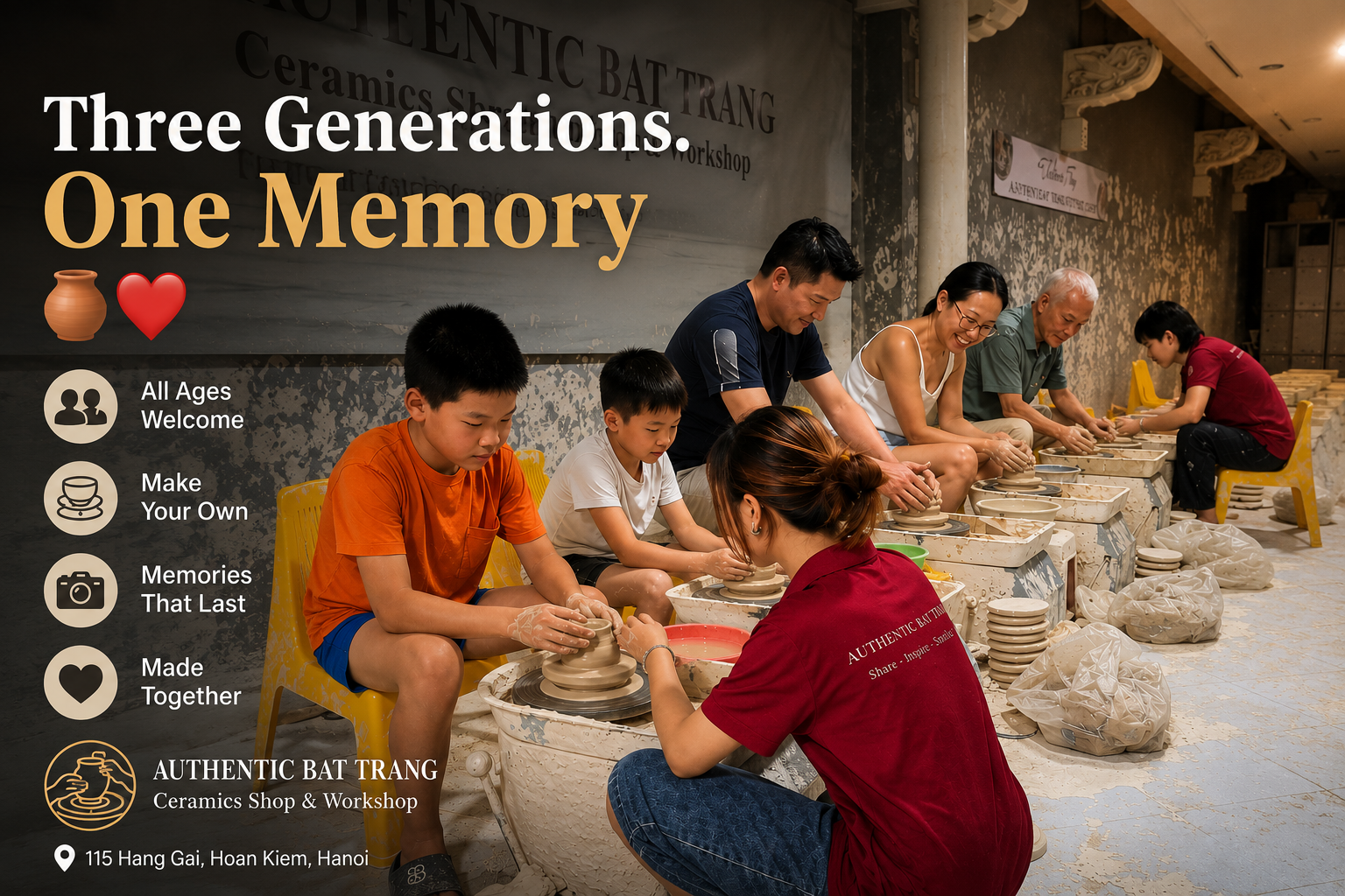 Three Generations. One Memory from Hanoi
