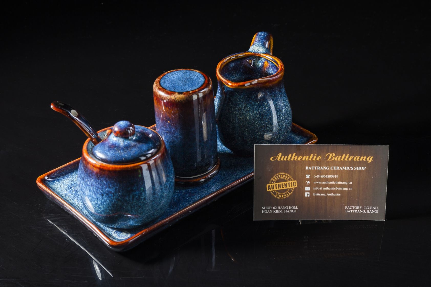 Ceramic spice jar set 1