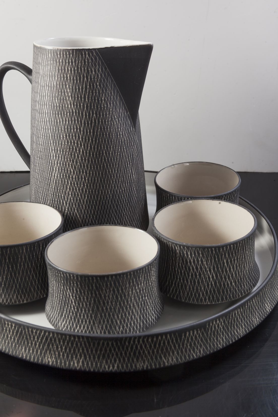 Ceramic pitcher set 2