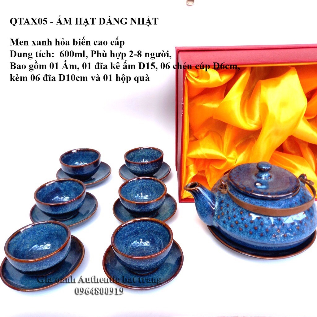 Gift sets teapots, cups for the occasion of Tet, housewarming, Corporate gifts - High-class - Beautiful - Luxury ceramics