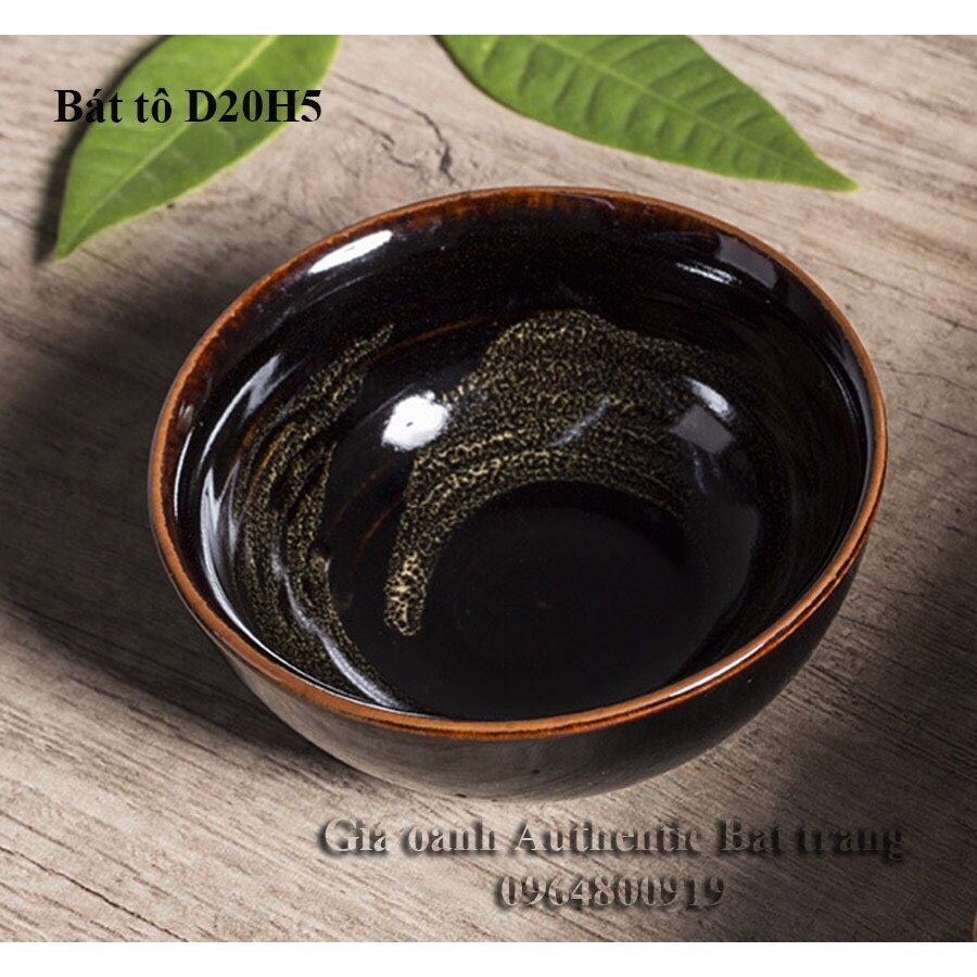 Bowls (for soup, pho)  glaze wings stickers- PREMIUM - Authentic Gia Oanh workshop specializing in hotel restaurant ceramics