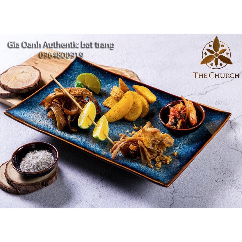 HOT! Bowls, plates, trays. High-grade green flame glaze Specialized for restaurants and 5-star hotels Gia Oanh  authentic bat Trang ceramics