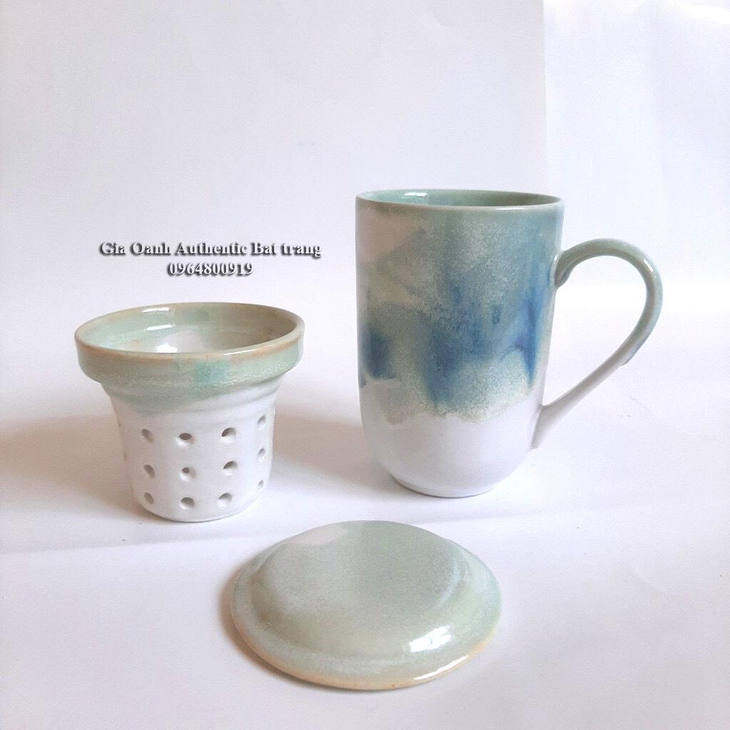 GENERAL - HIGH QUALITY VARIOUS TEA FILTER SET - Gia Oanh Ceramic Factory Authentic Bat Trang