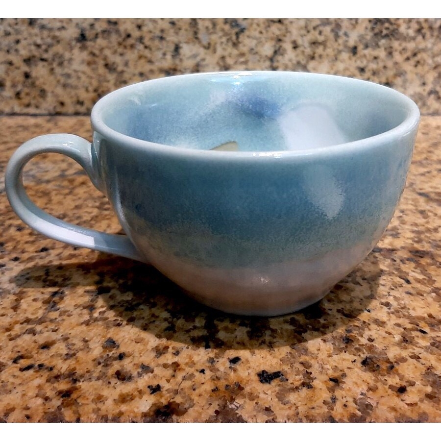 CAPPUCCINO CUPS / HIGH-CLASS ENAMEL TEA DRINK - SPECIALIZED FOR RESTAURANTS, 5 * HOTELS - GIA OANH AUTHENTIC BAT TRANG