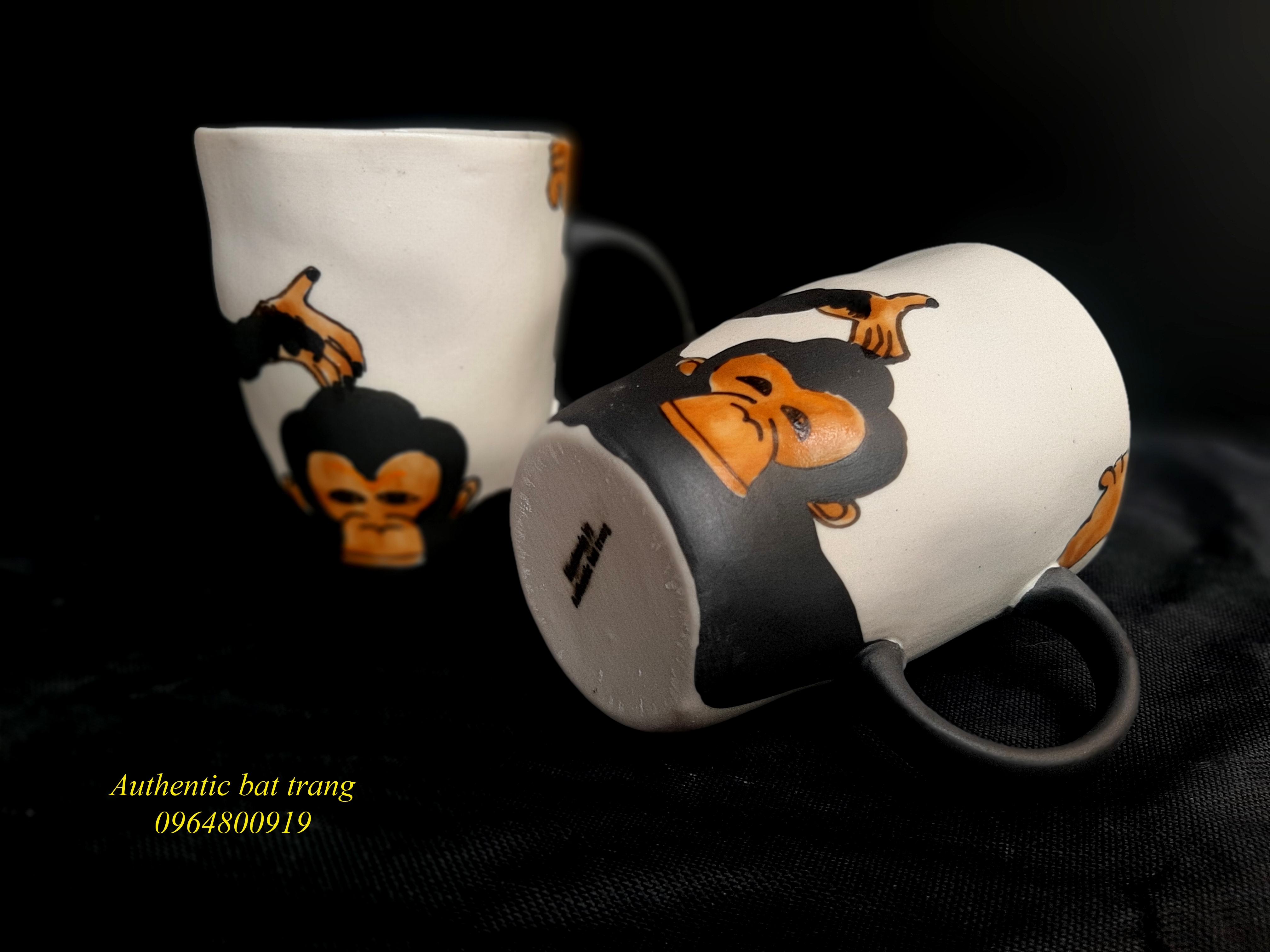 Cóc méo vẽ khỉ độc đáo càng ngắm càng yêu