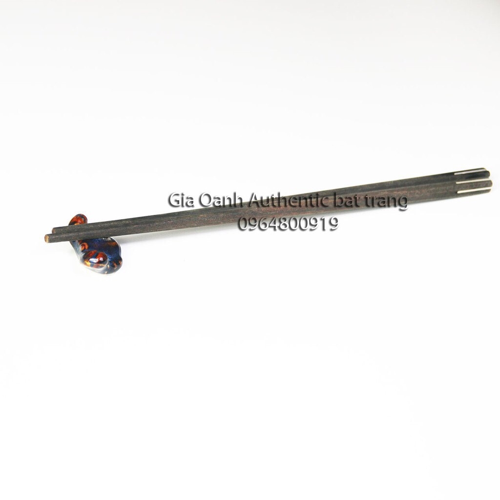 CHOPSTICK HOLDER - HIGH-QUALITY blue glaze - hotel restaurant - Gia Oanh Ceramics Factory Authentic Bat Trang