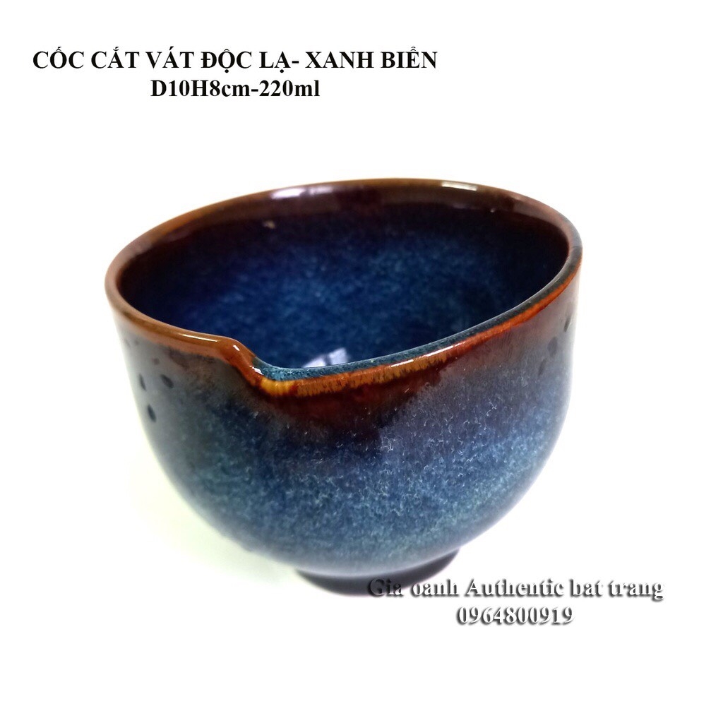 UNIQUE AND LUXURIOUS BEVELED CUPS FOR ENJOYING TEA AND COFFEE- AUTHENTIC BAT TRANG WORKSHOP