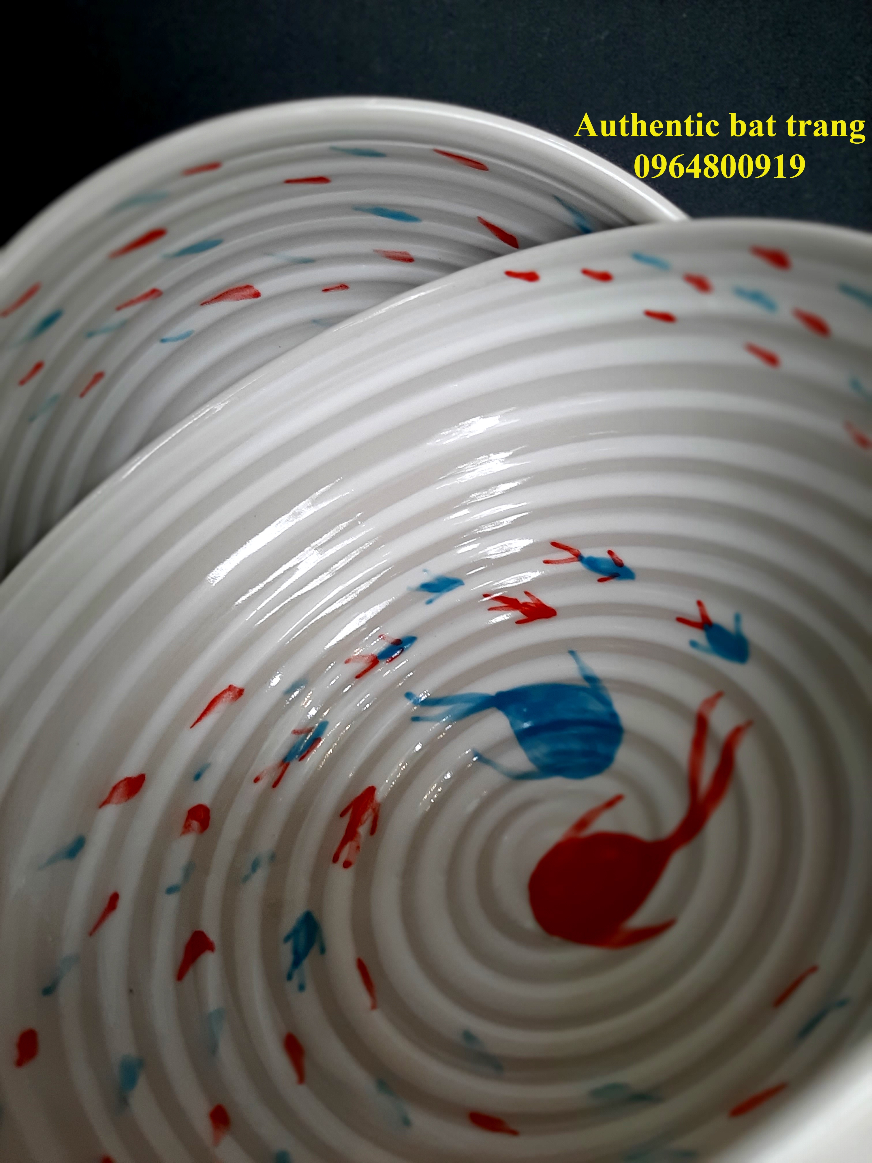 Very beautiful bowls was made in Bat trang, Vietnam