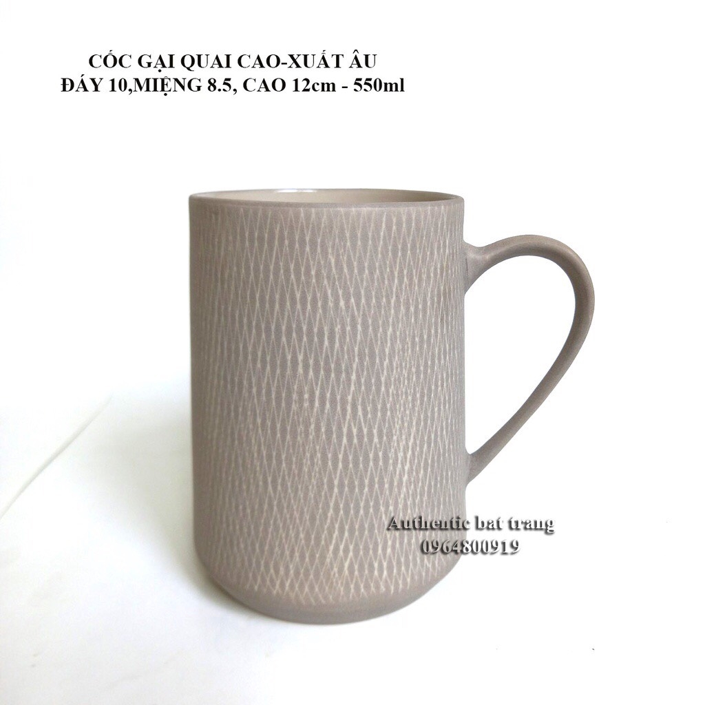 TEA, COFFEE CUP WITH SCRATCHED MOTIFS EUROPEAN STYLE - LUXURY - LUXURY - UNIQUE. AUTHENTIC BAT TRANG CERAMICS FACTORY