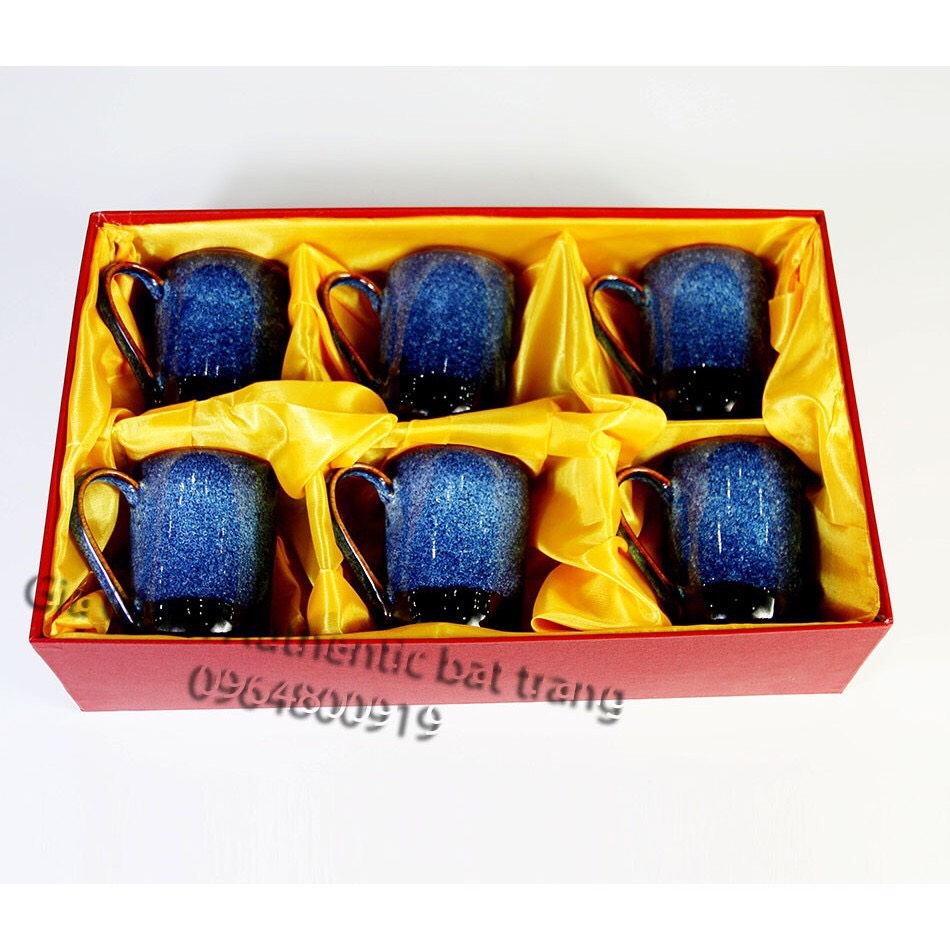 Lunar new year gift SET, FAMILY GIFT SET - PRODUCT SET OF 6 cups TEA